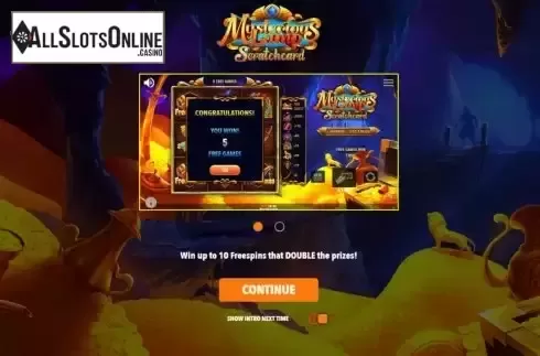 Start Game screen