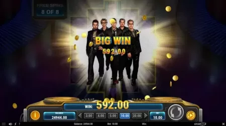 NSYNC Pop slot screenshot 6