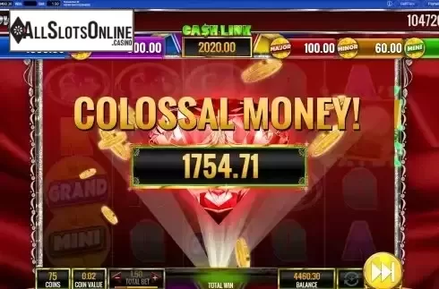 Colossal Win Screen