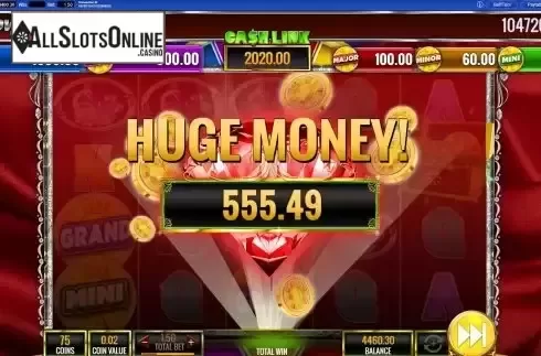 Huge Win Screen