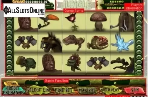 Reel Screen. Prehistoric Jungle from esball