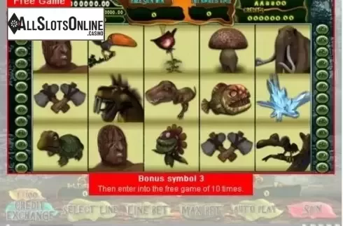 Free Spins. Prehistoric Jungle from esball
