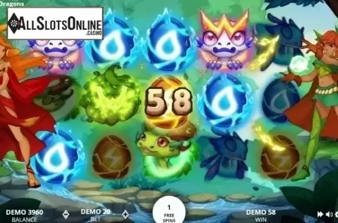 Free Spins 3. Reign of Dragons from Evoplay Entertainment