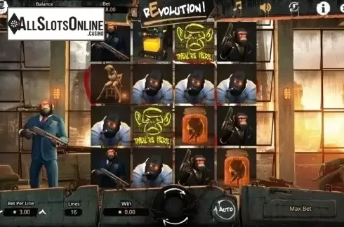 Reels screen. Revolution (Booming Games) from Booming Games