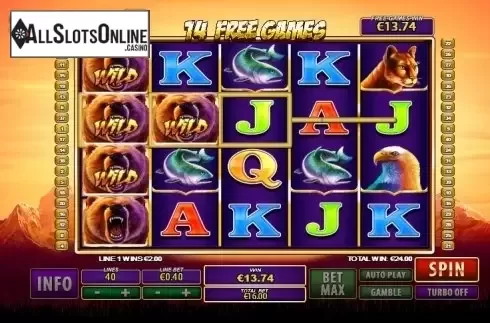 Screen 8. Roaring Bears from Playtech