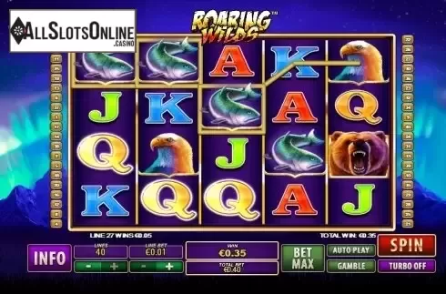Screen 2. Roaring Bears from Playtech