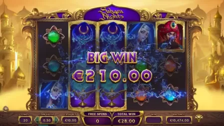 Sahara Nights slot screenshot 4