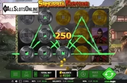 Win. Samurai's Fortune from StakeLogic