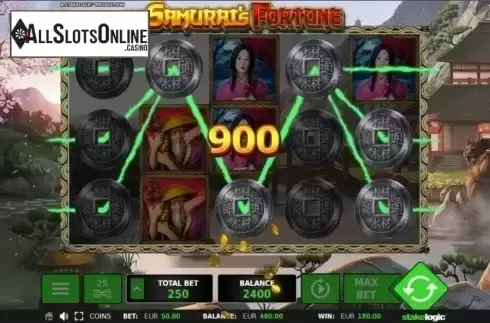 Win 2. Samurai's Fortune from StakeLogic
