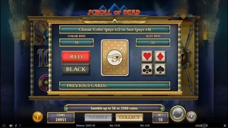 Scroll of Dead slot screenshot 3