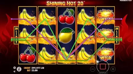 Shining Hot 20 slot screenshot 4
