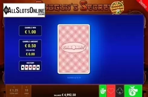 Gamble. Shogun's Secret CCS from Gamomat