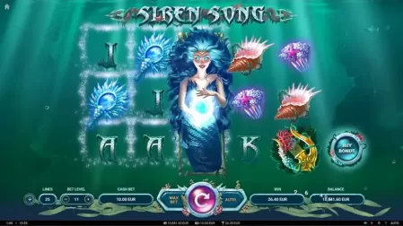 Siren Song slot screenshot 2