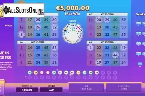 Game screen