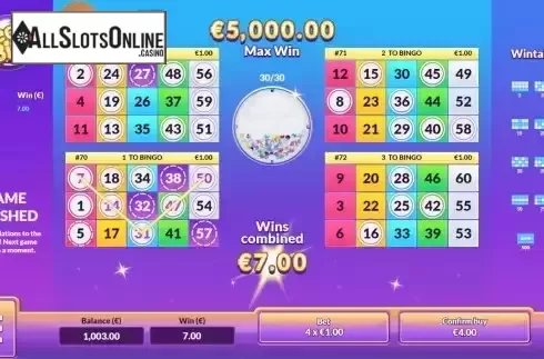 Win screen