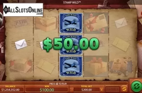 Win Screen 1. Stamp Wild from Green Jade Games