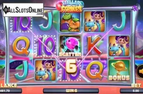 Win Screen 2. Stellar Strikes from Magma