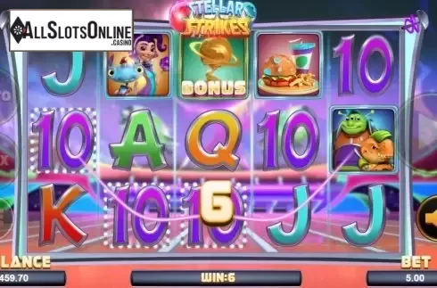 Win Screen 3. Stellar Strikes from Magma