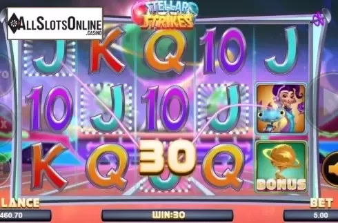 Win Screen 4. Stellar Strikes from Magma