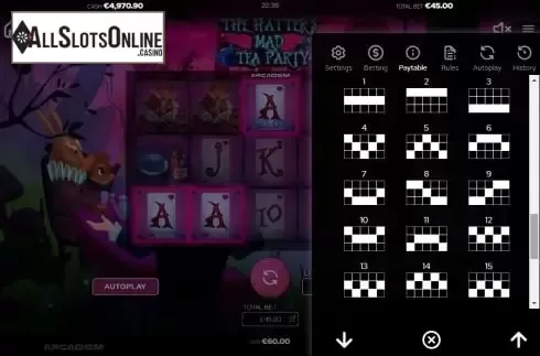 Paytable 4
