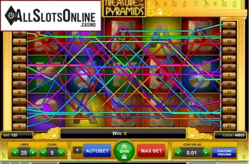 Screen5. Treasure of the Pyramids from 1X2gaming