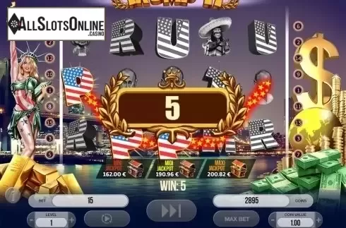 Win screen. Trump It from Fugaso