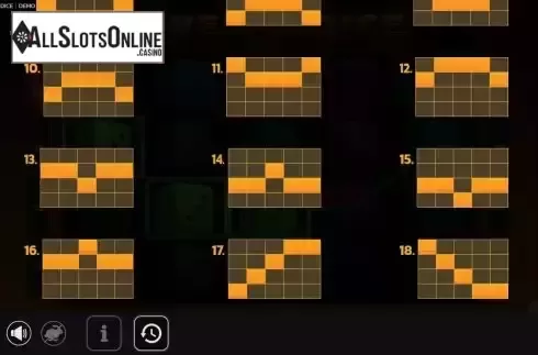 Paylines screen 2