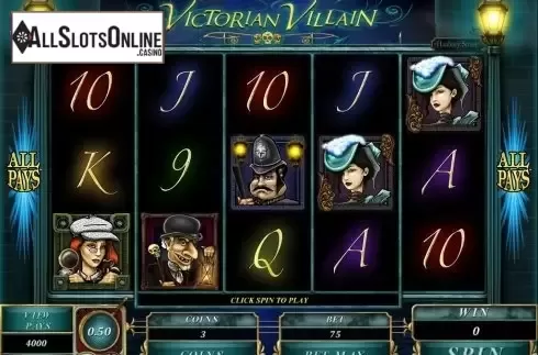 Screen7. Victorian Villain from Microgaming