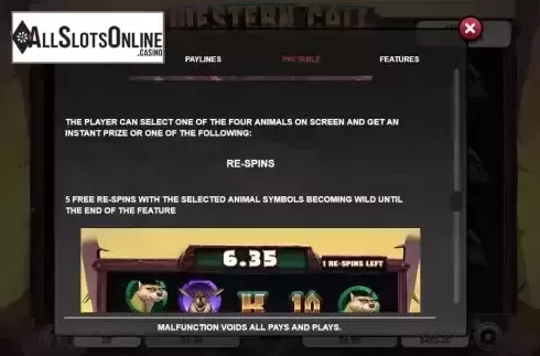 Respins screen