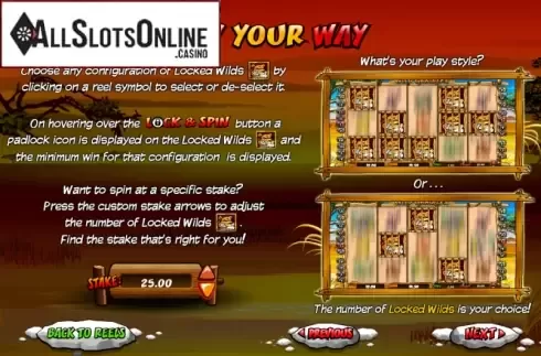 Screen4. Wild Gambler from Playtech