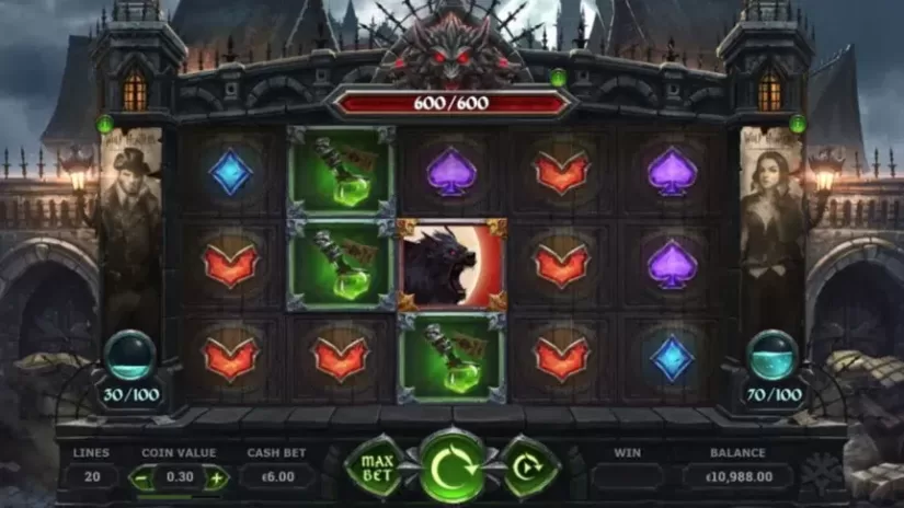 Wolf Hunters slot screenshot 1