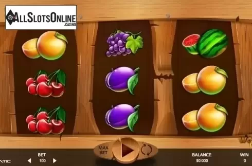 Reel Screen. Wooden Fruits (Promatic Games) from Promatic Games