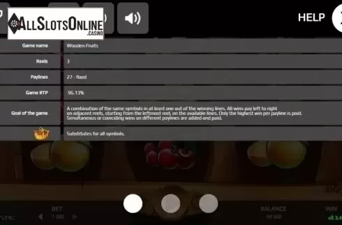 Features. Wooden Fruits (Promatic Games) from Promatic Games
