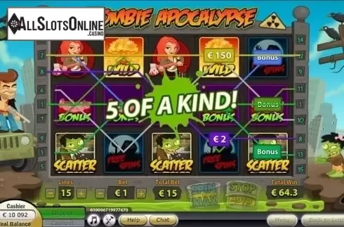 Reel Screen. Zombie Apocalypse (NetoPlay) from NetoPlay