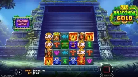 Anaconda Gold slot screenshot 2