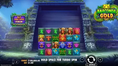 Anaconda Gold slot screenshot 1