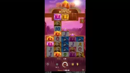 Ascent Charge Buffalo slot screenshot 4
