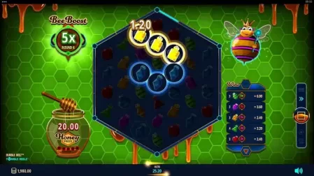 Bubble Beez slot screenshot 3