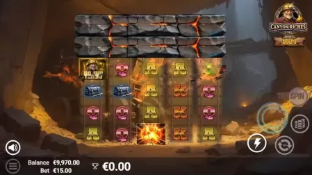 Canyon Riches slot screenshot 2
