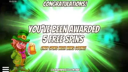 Cloverland Riches slot screenshot 5