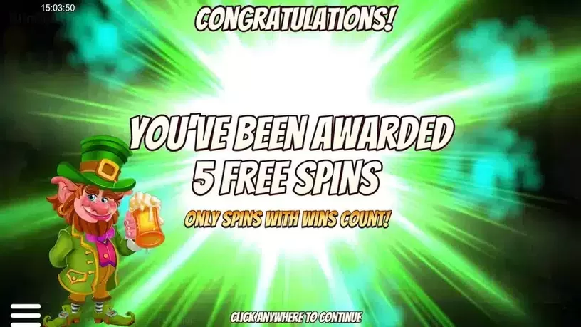 Cloverland Riches slot screenshot 5