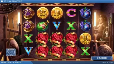 Gladiatoro slot screenshot 3