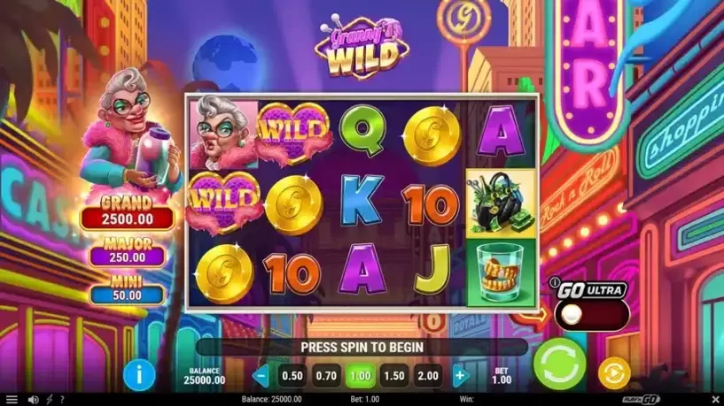 Granny’s Wild slot screenshot