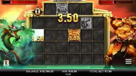 Hercules 10k Ways slot screenshot 5