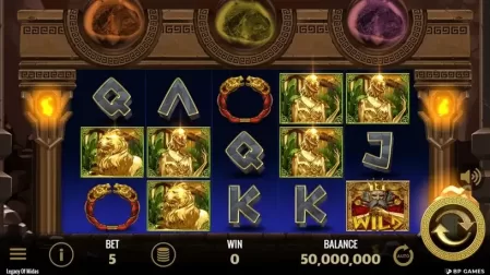 Legacy of Midas slot screenshot 1
