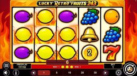 Lucky Retro Fruits 243 slot screenshot 5