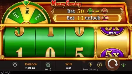Money Coming slot screenshot 2