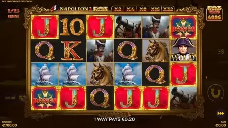 Napoleon 2 FatStacks slot screenshot 4