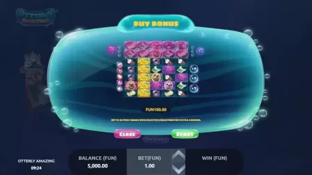 Otterly Amazing slot screenshot 2