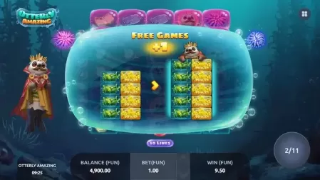Otterly Amazing slot screenshot 5